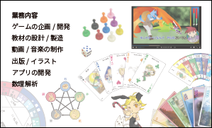 銀河企画名刺・裏
