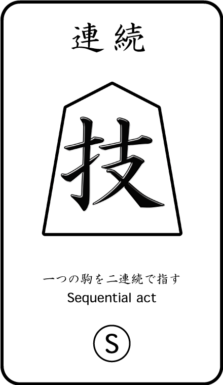 将棋のお供カード 連続技(S)